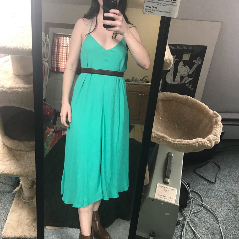 Green Lightweight maxi dress